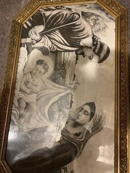 Náboženský obraz Sväta rodina