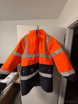 Výstražná pracovná bunda Rempo