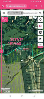 Na predaj pozemok v Tvarožnej - 1