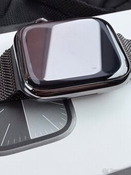 Apple watch 9 45mm ocel safír a lte