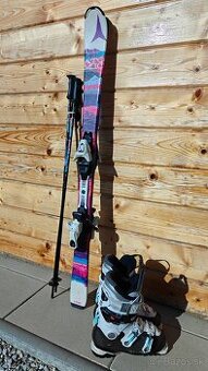 LYŽE ATOMIC VANTAGE GIRL 130CM + SALOMON QST R70 24CM