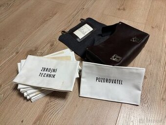 Vojenská brašňa s rukávovými páskami, originál ČSLA, nová - 1