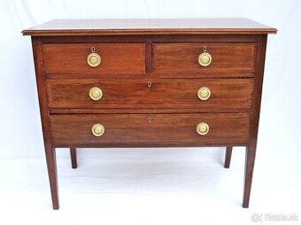 Starožitná Komoda - Mahagónove drevo - Intarzia - r.1900