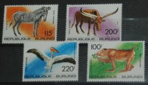 Poštové známky - Fauna 1981 - neopečiatkované