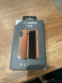 Mujjo kryt Full Leather Case pre iPhone 12 mini