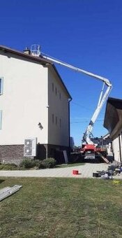 Plošina, práce vo výškach, prenájom plošiny