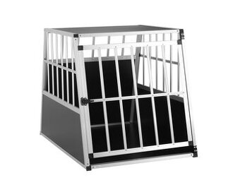 Alu hliníková prepravka pre psa L 90 x 66 x 72 cm