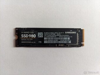 Samsung 980 1TB, M.2 2280, NVMe