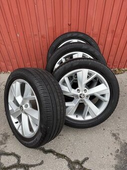 Originál elektróny Skoda Kodiaq R19 ET43 7J LETNÉ 235/50 R19