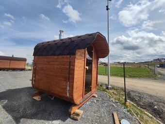Sudová sauna - sudové sauny - štvorcová sauna
