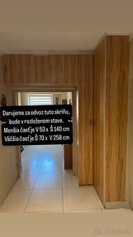 Skriňa za odvoz