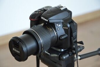 Nikon d3400 bluetooth - VR objektiv AF-P 18-55 - nafot. 4tis