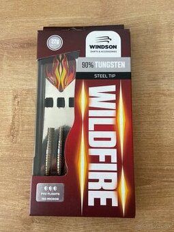 Šipky steel:Windson Wildfire 90%tungsten - 1