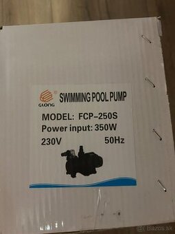 Predám nové bazénové čerpadlo FCP-250S
