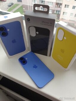 iPhone 16, ultramarine