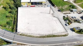 POZEMOK - SPEVNENÁ PLOCHA 4000 m² – ŽILINA - TEPLIČKA NAD VÁ