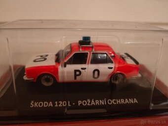 Škoda 120L-Požární ochrana 1/43 DeAgostini