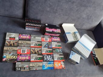 predám orig.zabalenéaudiokazety TDK SA 90 a iné,reál foto