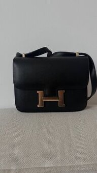 Čierna kabelka Hermes