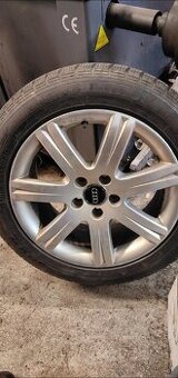 Alu disky audi + zimné gumy R17 7Jx17H2 ET42 - 1