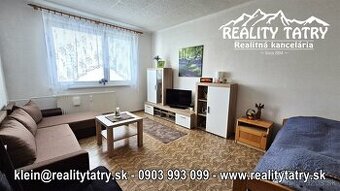 Byt 1 izbový s loggiou, zariadený - ul. Novomeského, Poprad