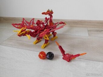 Bakugan drak červený-  30 cm,