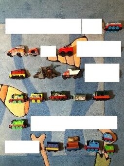 Kovové vláčiky aj samostatne zo série Thomas and Friends