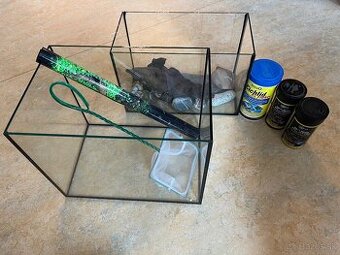 Predám akvárium terárium