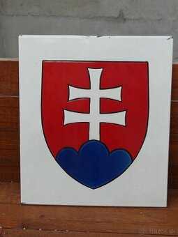 Znak SR - Smaltovaný - 39x46cm