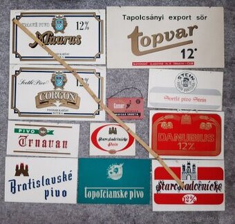 Plastové cedule SLOVENSKÉ PIVO