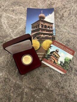 100 Euro Drevené chrámy 2010