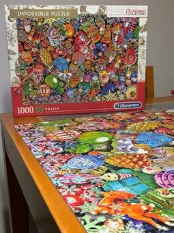 Vianočné puzzle impossible 1000