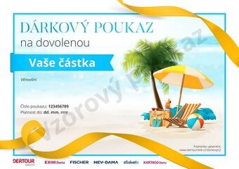 Darčekový poukaz na dovolenku