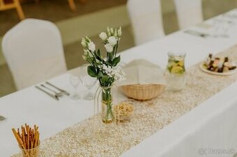 Zlaté vázy - cena za 1 pár