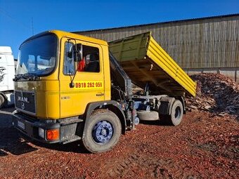 Autodoprava nákladnými autami/Zemné práce bager traktorbage