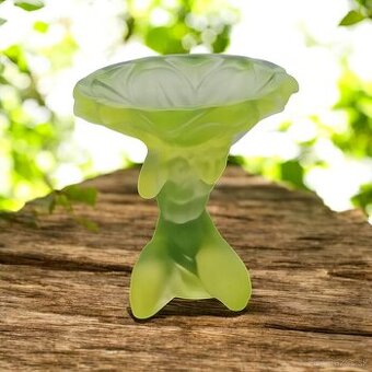 dózička na prstýnky uranové sklo