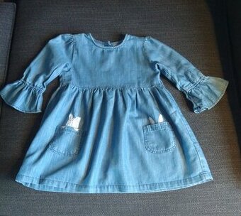 Dievčenské šaty veľ. 86-92