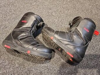 SNOWBOARDOVÉ TOPÁNKY SALOMON BOA SYSTÉMOM 42-42,5EUR