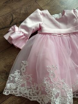 Spoločenské šaty 9-12M