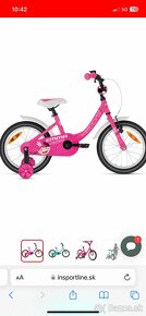 Detský bicykel KELLYS EMMA 16" - Pink - 1