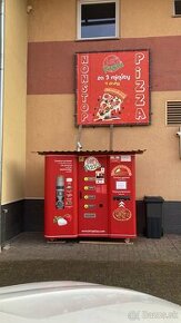 Pizza predajný automat vedľajší príjem
