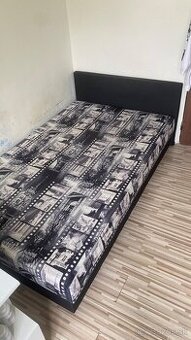 120x200 posteľ / valanda s úložným priestorom