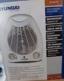Teplovzdušný ventilátor