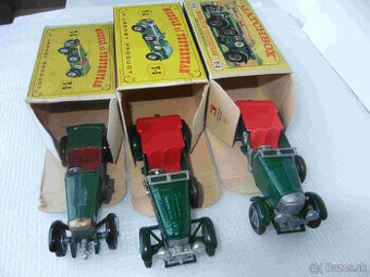 MATCHBOX Yesteryear Y5-BENTLEY 1929 varianty -