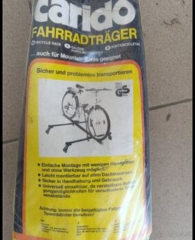 Predám strešný nosič na bicykel Carido NOVÝ