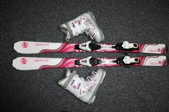 dievcenské lyže Dynamic elve 130 cm , lyžiarky