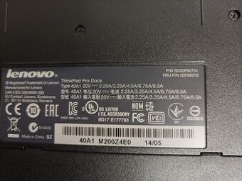 Dokovacia stanica k Lenovo ThinkPad