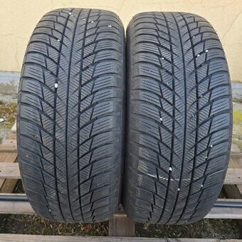 2ks ZIMNÝCH PNEUMATÍK BRIDGESTONE 225/55 R17 97H RUNFLAT