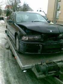 bmw rozpredaj na suciastky 325i m54, 11/98, dvojvanos,motor