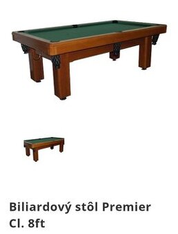 Predaj - Biliardový stôl Premier 8